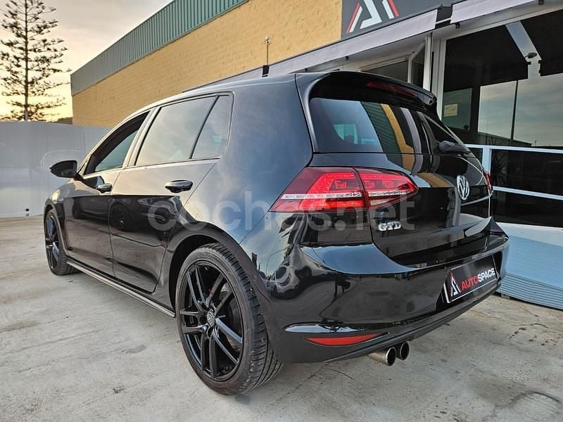 Usado VW Golf VII GTD 184 CV (135 kW) 2016 Negro Berlina