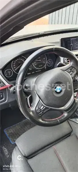 Usado BMW 320 Efficient Dynamics 163 CV (119 kW) 2012 Blanco Berlina