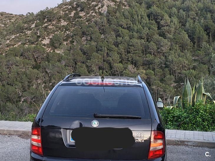 Usado Skoda Fabia Comfort 80 CV (58 kW) 2005 Negro Familiar