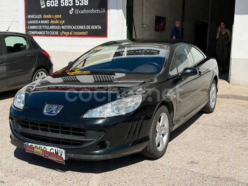 Negro Usado 2009 Peugeot 407 Coupe Coupe | 4500 € (Buen precio) - Imagen 1/4