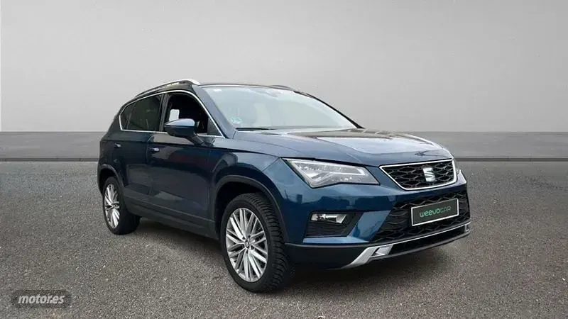 Usado Seat Ateca Style 150 CV (110 kW) 2017 Azul SUV
