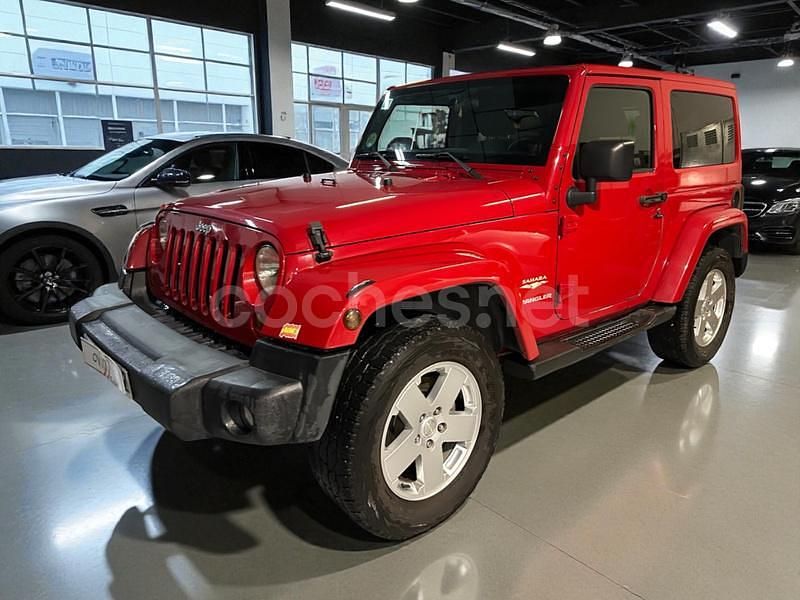 Rojo Usado 2014 Jeep Wrangler Sahara SUV | 22.900 € (Super precio) - Imagen 1/4
