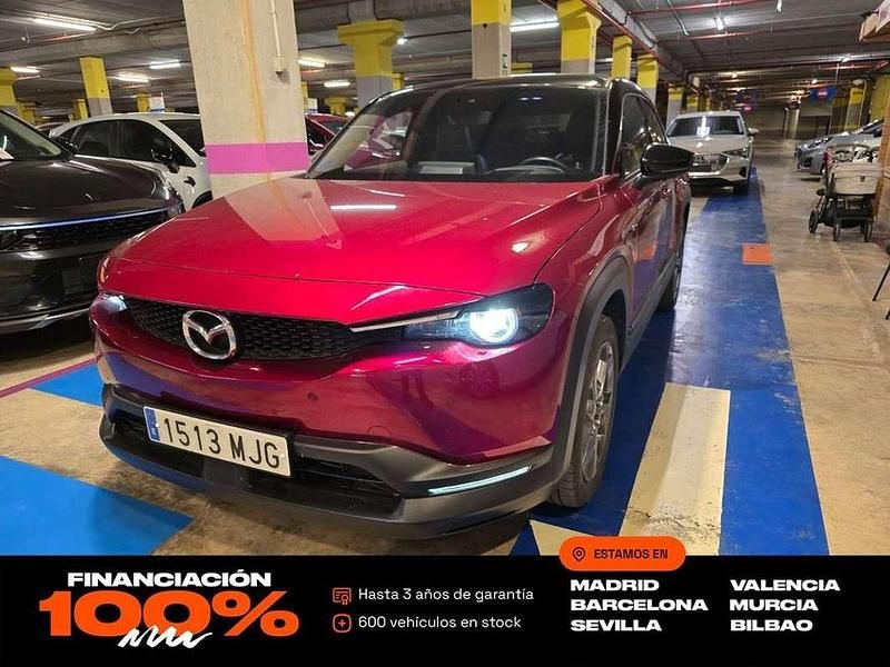 Burdeos Usado 2023 Mazda MX30 Exclusive-Line SUV | 19.449 € (Precio justo) - Imagen 1/4