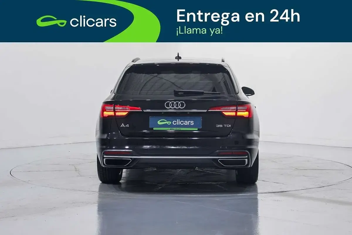 Usado Audi A4 Advanced 163 CV (119 kW) 2020 Negro Familiar