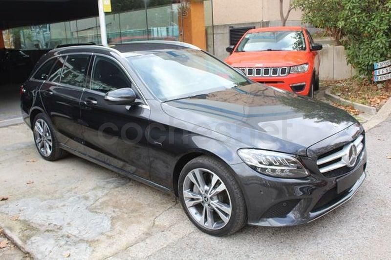 Usado Mercedes C300e 320 CV (235 kW) 2021 Negro Familiar