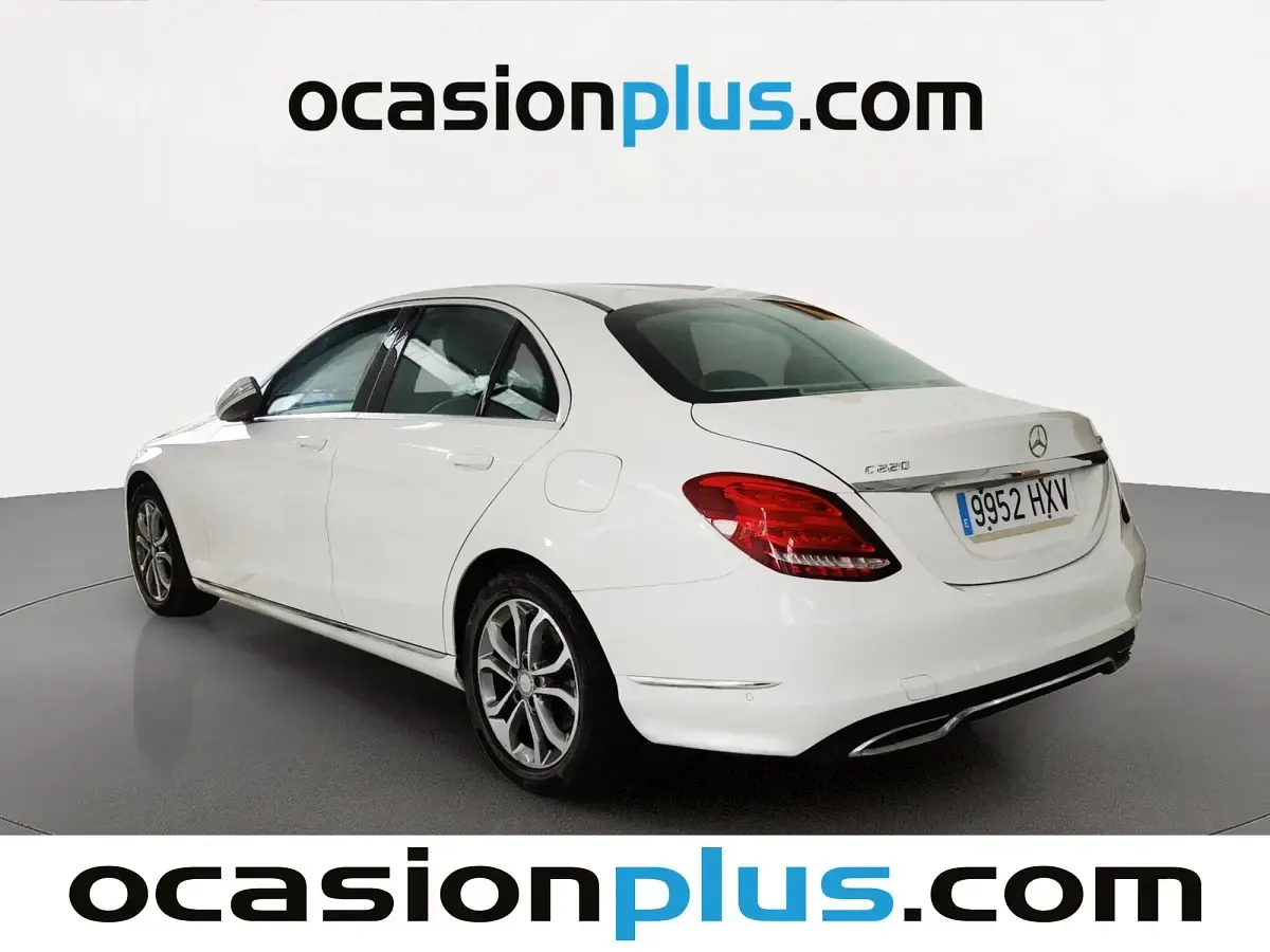 Usado Mercedes C220 Exclusive 170 CV (125 kW) 2014 Blanco Berlina