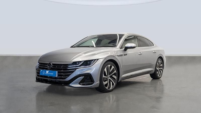 Gris plata Usado 2021 VW Arteon R-line Berlina | 31.500 € (Precio justo) - Imagen 1/4