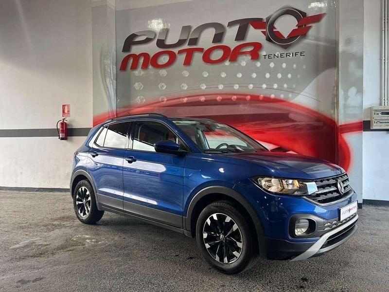 Usado VW T-Cross Advance 110 CV (80 kW) 2020 Azul SUV