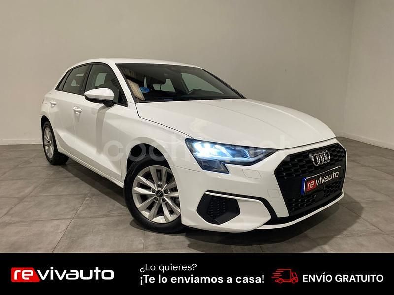 Usado Audi A3 116 CV (85 kW) 2021 Blanco Berlina