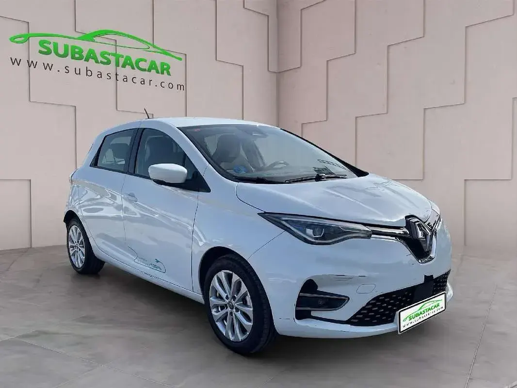 Usado Renault Zoe Intens 100 kW (136 CV) 2021 Blanco Utilitario
