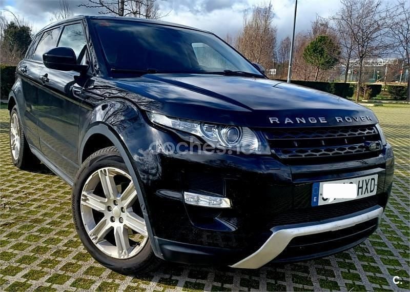 Usado Land Rover Range Rover evoque Dynamic 190 CV (139 kW) 2014 Negro SUV