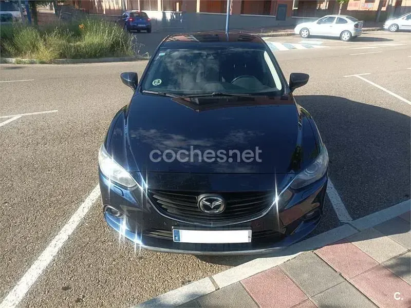 Usado Mazda 6 Style 150 CV (110 kW) 2014 Azul Berlina