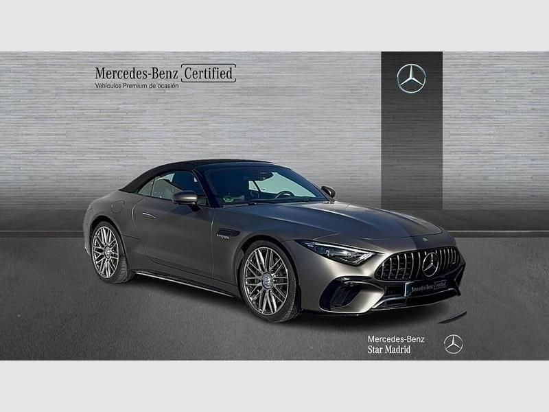 Usado Mercedes SL63 AMG AMG 585 CV (430 kW) 2024 Gris Descapotable