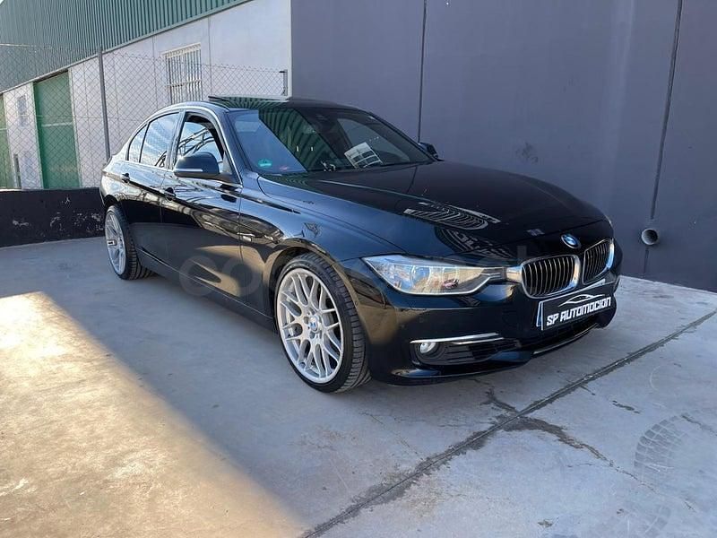 Usado BMW 328 Luxury Line 245 CV (180 kW) 2012 Negro Berlina