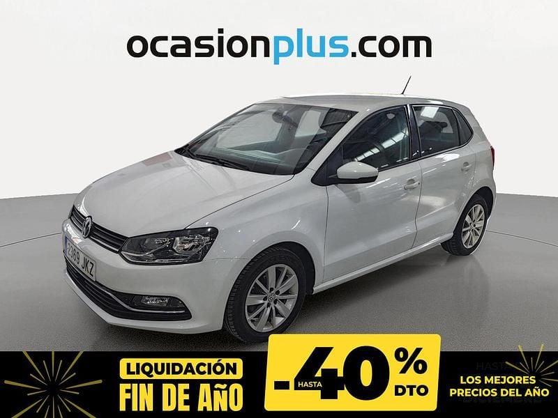Blanco Usado 2015 VW Polo Sportline Utilitario | 10.602 € (Precio justo) - Imagen 1/4