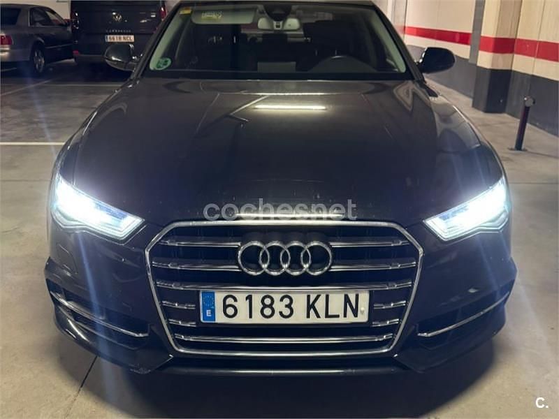 Begagnad Audi A6 S-Line 190 HK (139 kW) 2018 Svart Sedan
