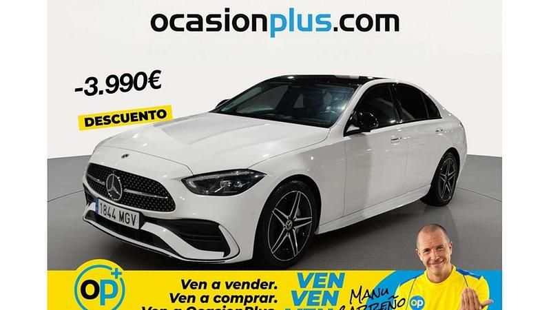 Usado Mercedes C220 200 CV (147 kW) 2023 Blanco Berlina