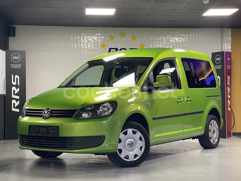 Verde Usado 2014 VW Caddy Trendline Monovolumen | 14.990 € (Un poco caro) - Imagen 1/4