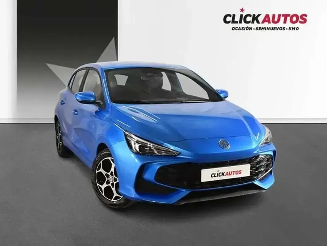 Usado MG MG3 Comfort 116 CV (85 kW) 2025 Azul Utilitario