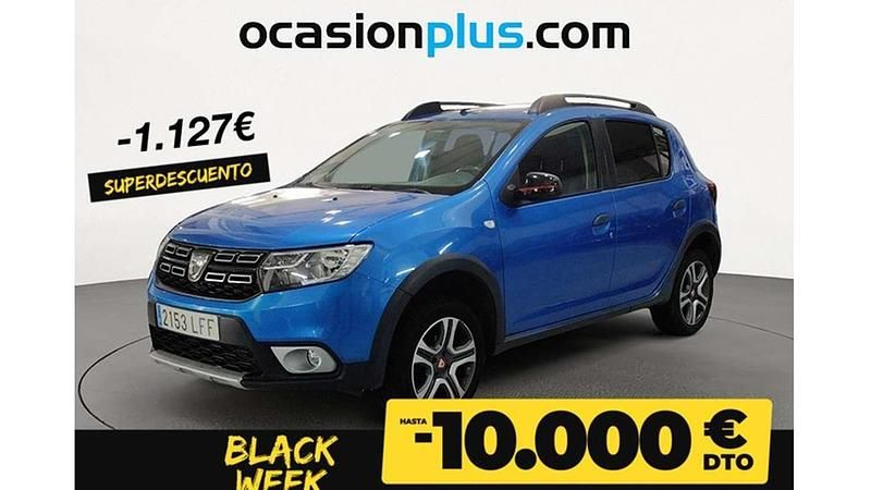 Azul Usado 2020 Dacia Sandero Utilitario | 11.273 € (Precio justo) - Imagen 1/4