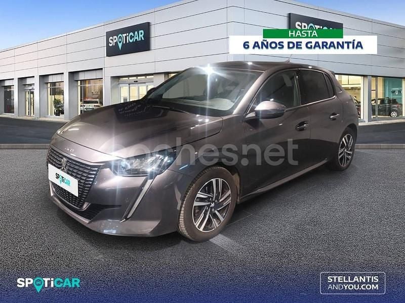 Gris Usado 2020 Peugeot 208 Allure Utilitario | 13.990 € (Precio justo) - Imagen 1/4