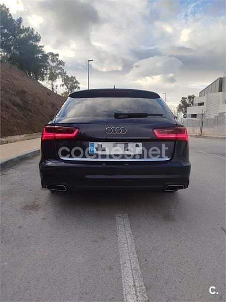 Usado Audi A6 S-Line 218 CV (160 kW) 2017 Negro Familiar