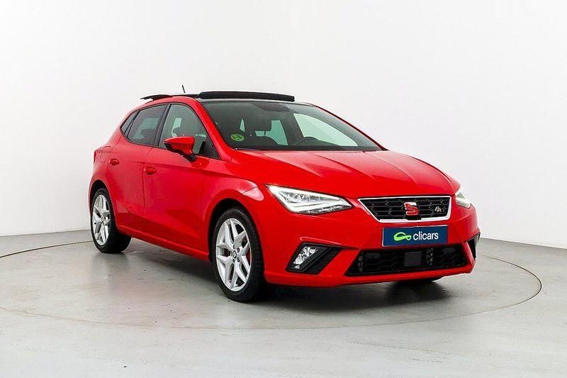 Usado Seat Ibiza FR 110 CV (80 kW) 2021 Rojo Utilitario