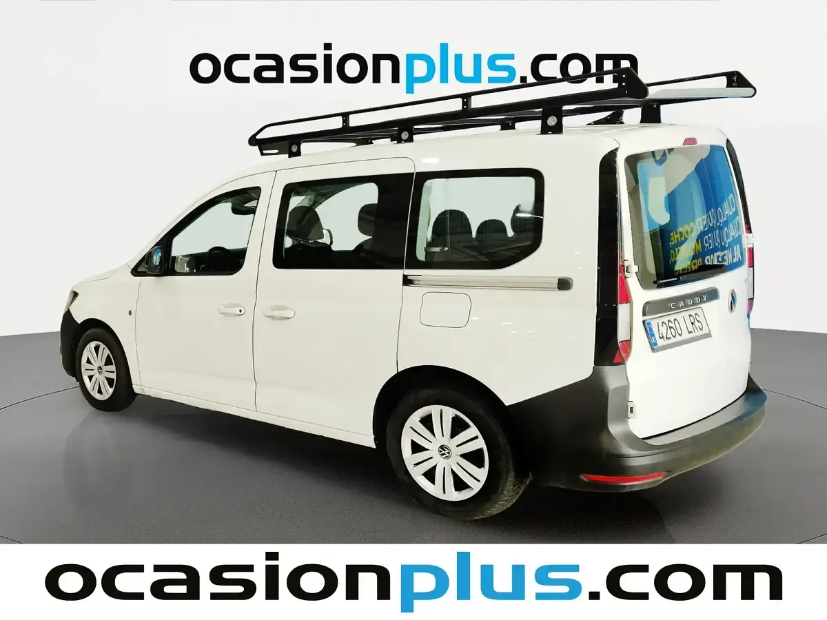 Usado VW Caddy 122 CV (89 kW) 2021 Blanco Monovolumen
