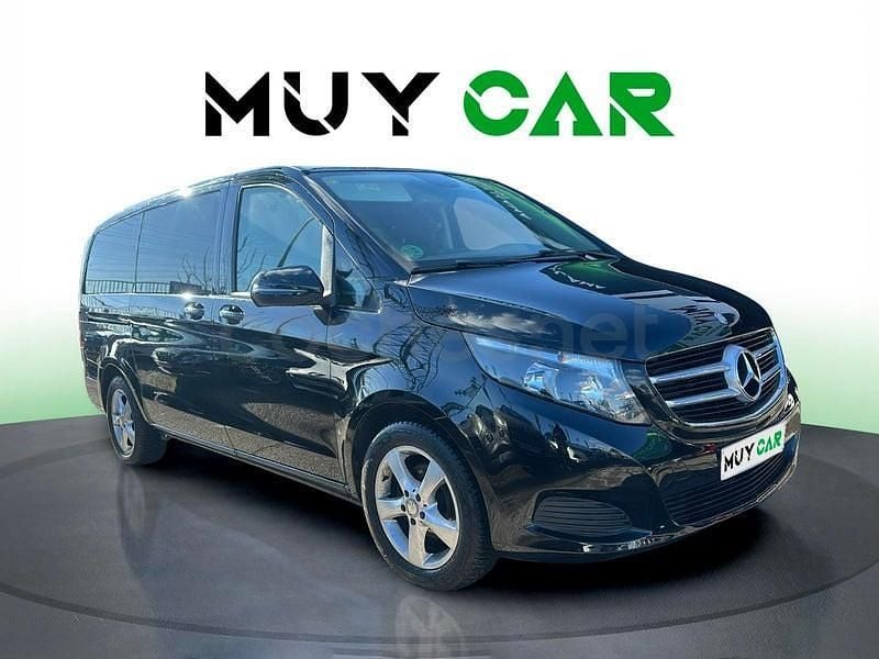 Negro Usado 2017 Mercedes V220 Exclusive Monovolumen | 29.990 € (Buen precio) - Imagen 1/4