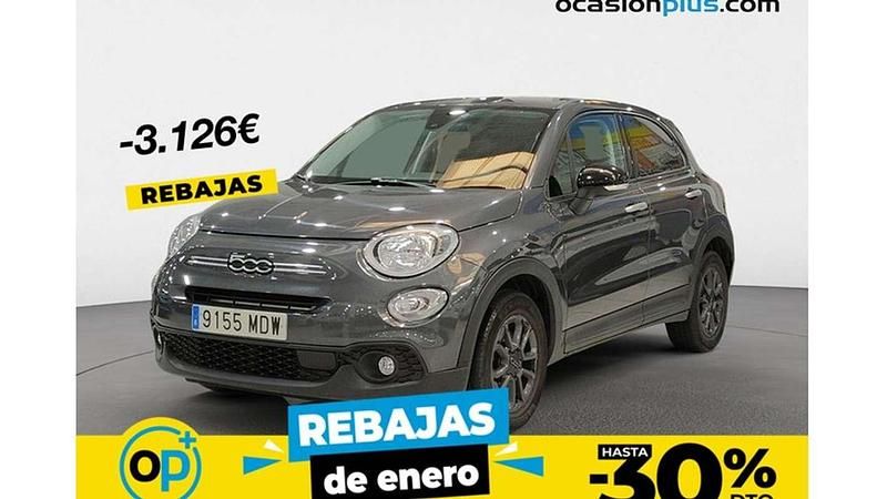 Usado Fiat 500X Club 132 CV (97 kW) 2023 Gris SUV