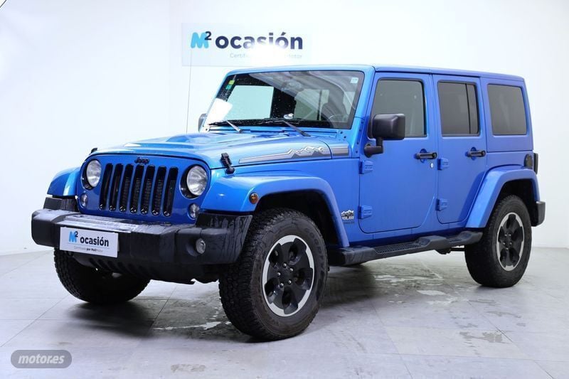 Azul Usado 2016 Jeep Wrangler Rubicon SUV | 33.990 € (Super precio) - Imagen 1/4