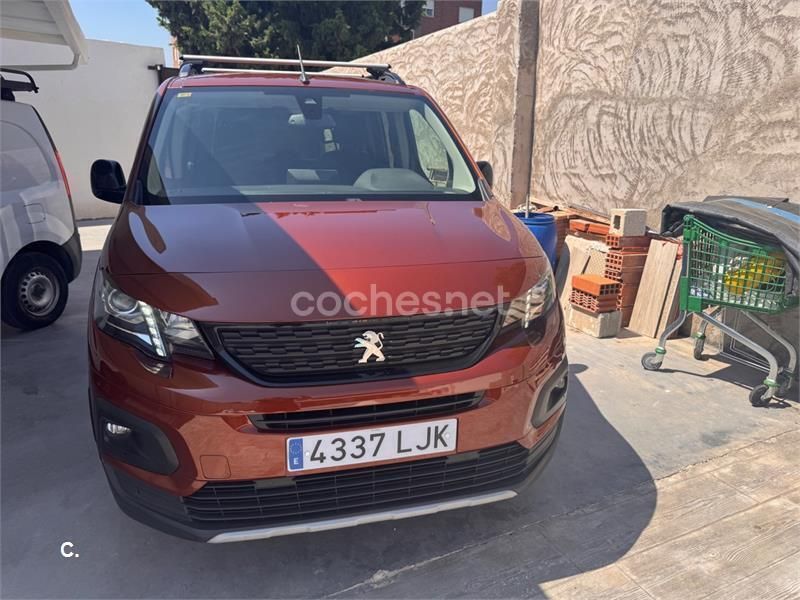 Marrón Usado 2020 Peugeot Rifter GT-line Monovolumen | 21.990 € (Un poco caro) - Imagen 1/4