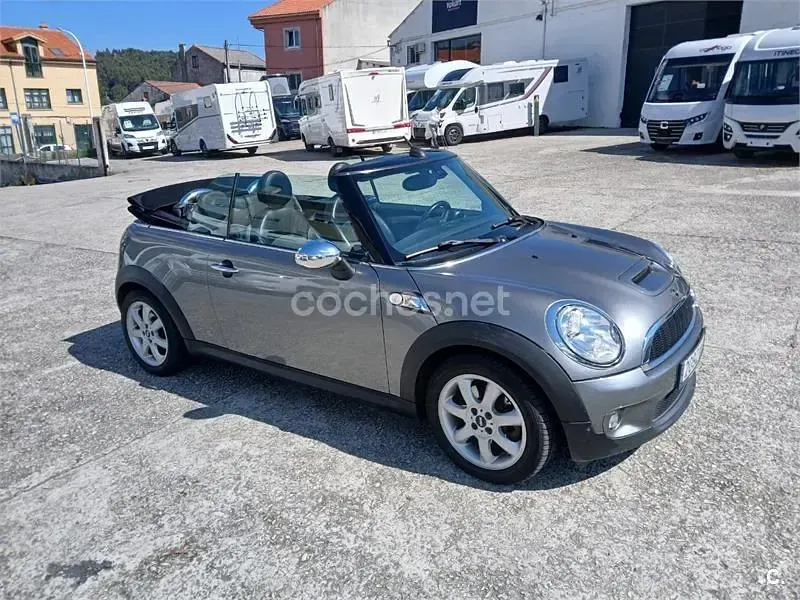 Usado Mini Cooper S Cabriolet 184 CV (135 kW) 2012 Gris / plata Descapotable