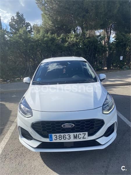Blanco Usado 2022 Ford Fiesta ST-Line Utilitario | 16.100 € (Precio justo) - Imagen 1/4