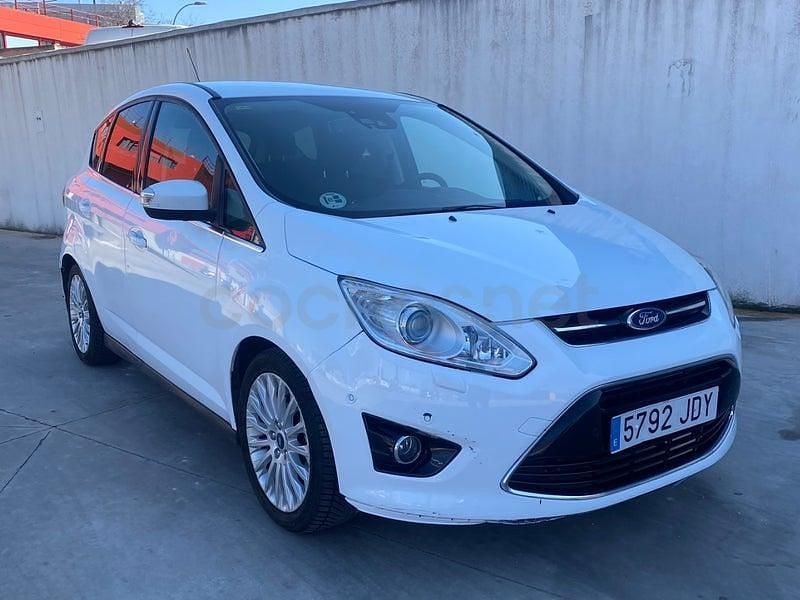Usado Ford C-MAX 115 CV (84 kW) 2015 Blanco Monovolumen