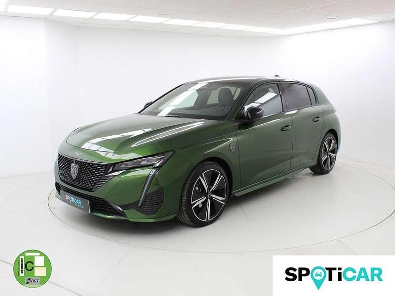 Usado Peugeot 308 GT 131 CV (96 kW) 2022 Verde Utilitario