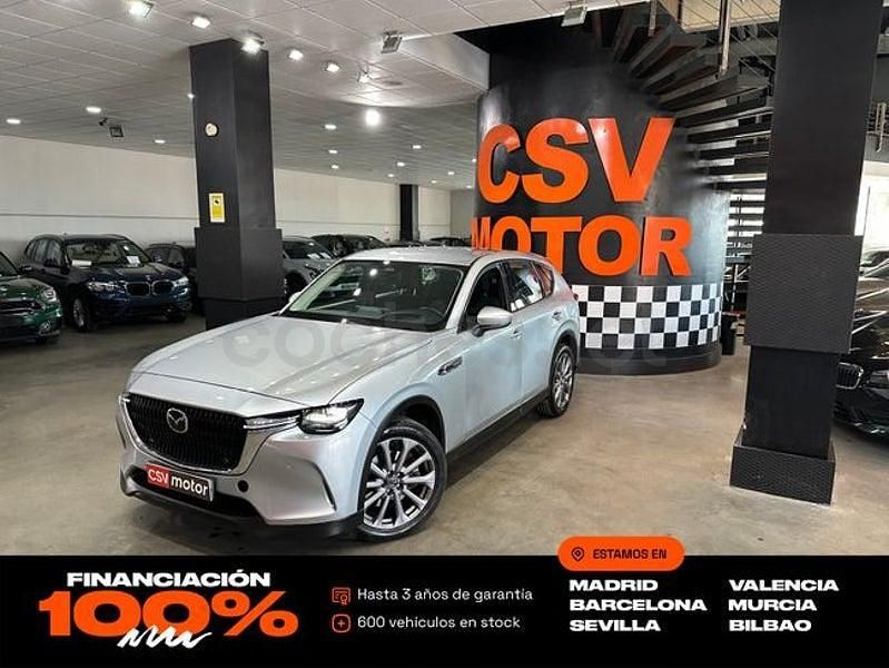 Usado Mazda CX-60 Exclusive-Line 327 CV (240 kW) 2023 Gris / plata SUV