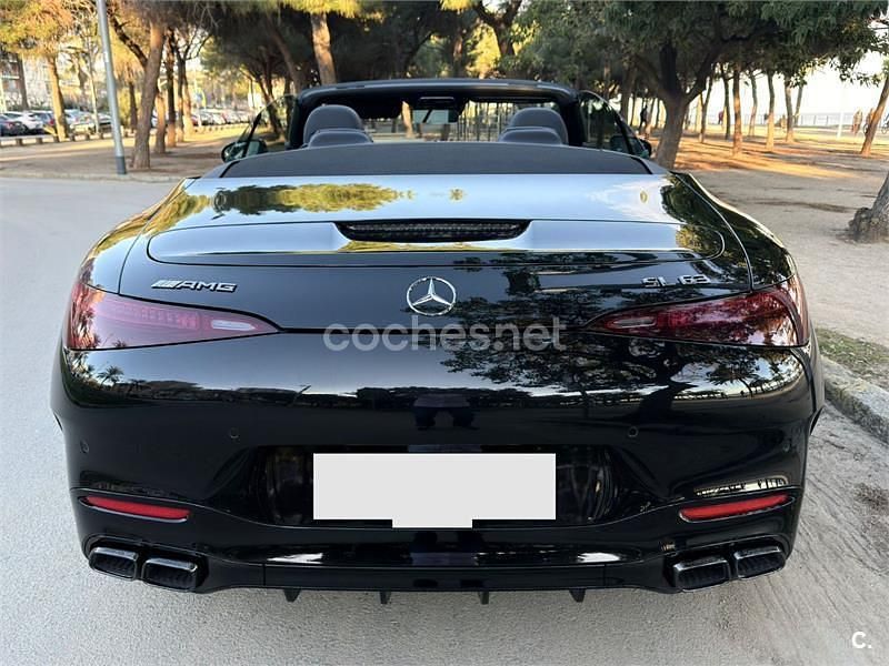 Usado Mercedes SL63 AMG 585 CV (430 kW) 2023 Negro Descapotable