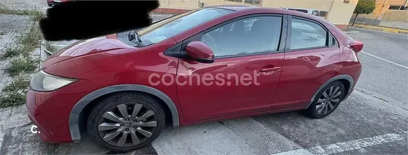Usado Honda Civic Sport 142 CV (104 kW) 2013 Rojo Berlina