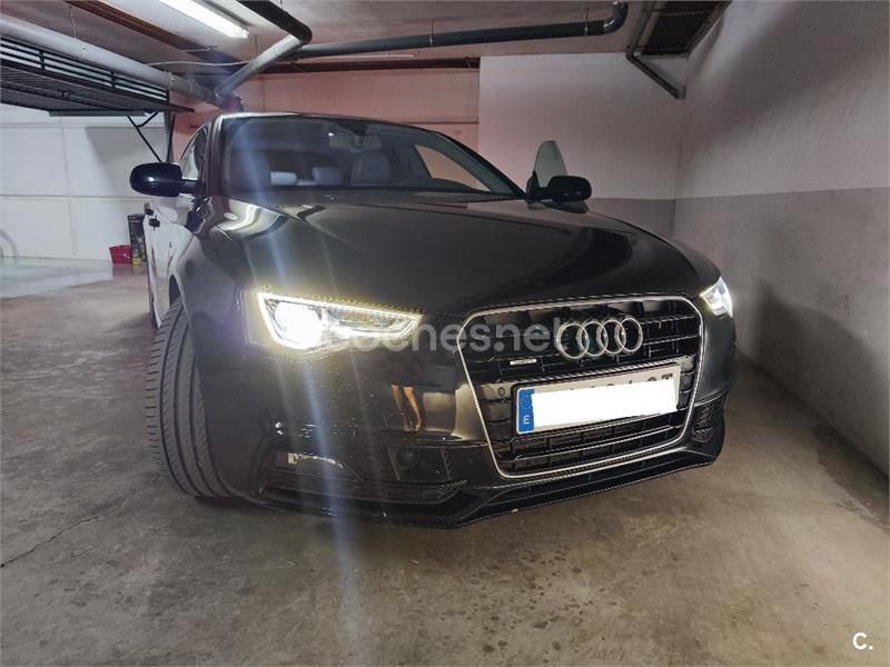 Etiqueta b (amarilla) Usado 2014 Audi A5 Sportback S-Line Berlina | 17.599 € (Precio justo) - Imagen 1/4