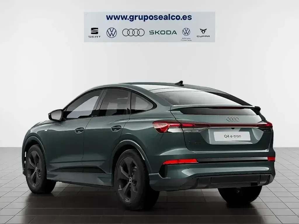 Nuevo Audi Q4 e-tron S-Line 210 kW (286 CV) 2026 Verde SUV