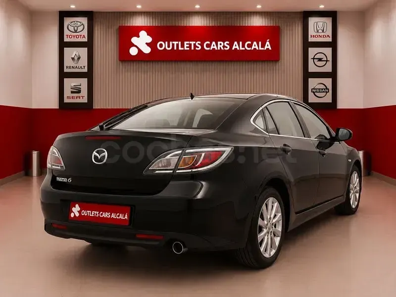 Usado Mazda 6 129 CV (94 kW) 2012 Negro Berlina