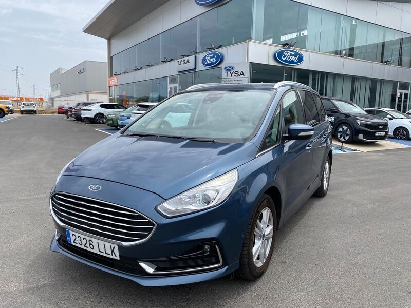 Azul Usado 2020 Ford Galaxy Titanium Monovolumen | 26.900 € (Caro) - Imagen 1/4