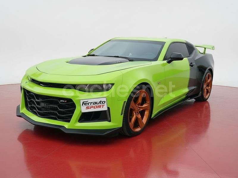 Usado Chevrolet Camaro 432 CV (317 kW) 2015 Verde Coupe