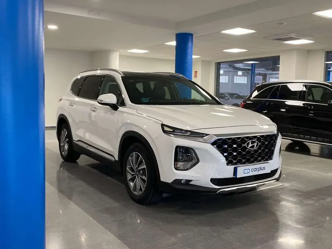 Usado Hyundai Santa Fe Style 201 CV (147 kW) 2021 Blanco SUV