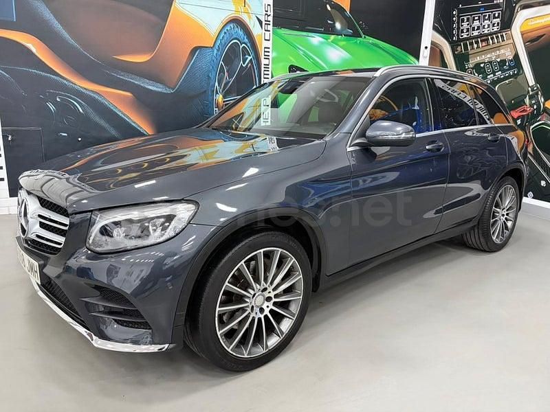 Usado Mercedes GLC220 170 CV (125 kW) 2017 Gris / plata SUV