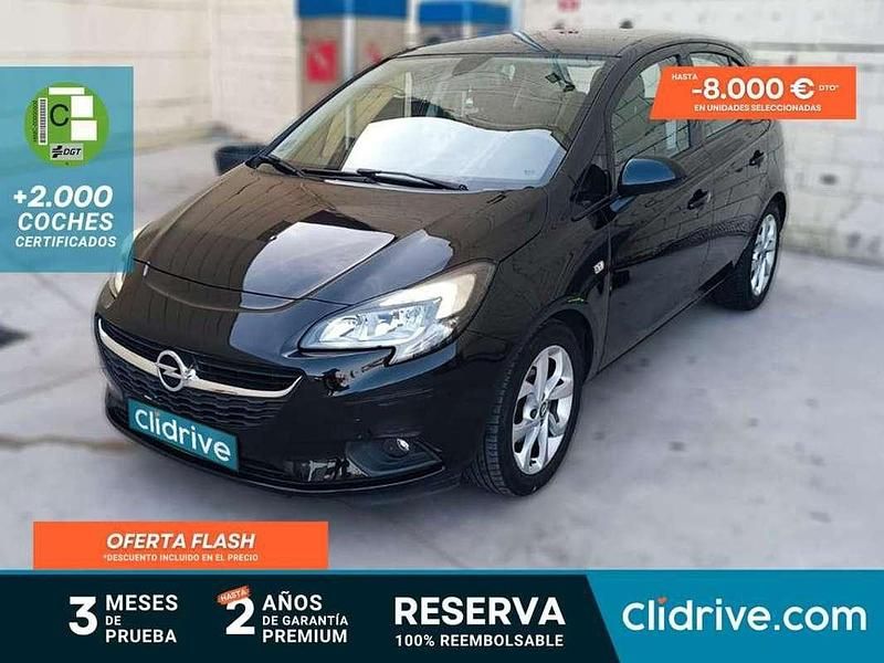 Usado Opel Corsa Selective 101 CV (74 kW) 2017 Negro Utilitario