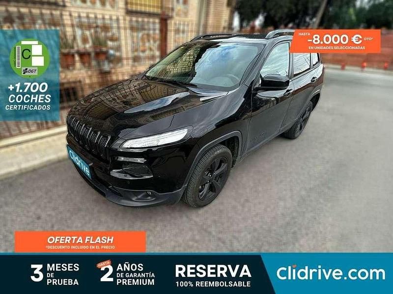 Negro Usado 2018 Jeep Cherokee Night Eagle SUV | 16.190 € (Buen precio) - Imagen 1/4