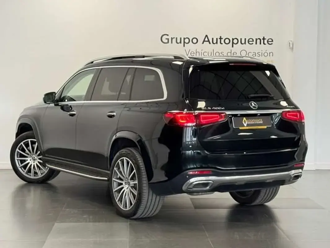 Usado Mercedes GLS400 330 CV (242 kW) 2021 Verde SUV