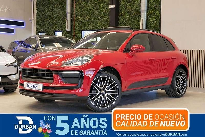 Usado Porsche Macan 268 CV (197 kW) 2021 Rojo SUV